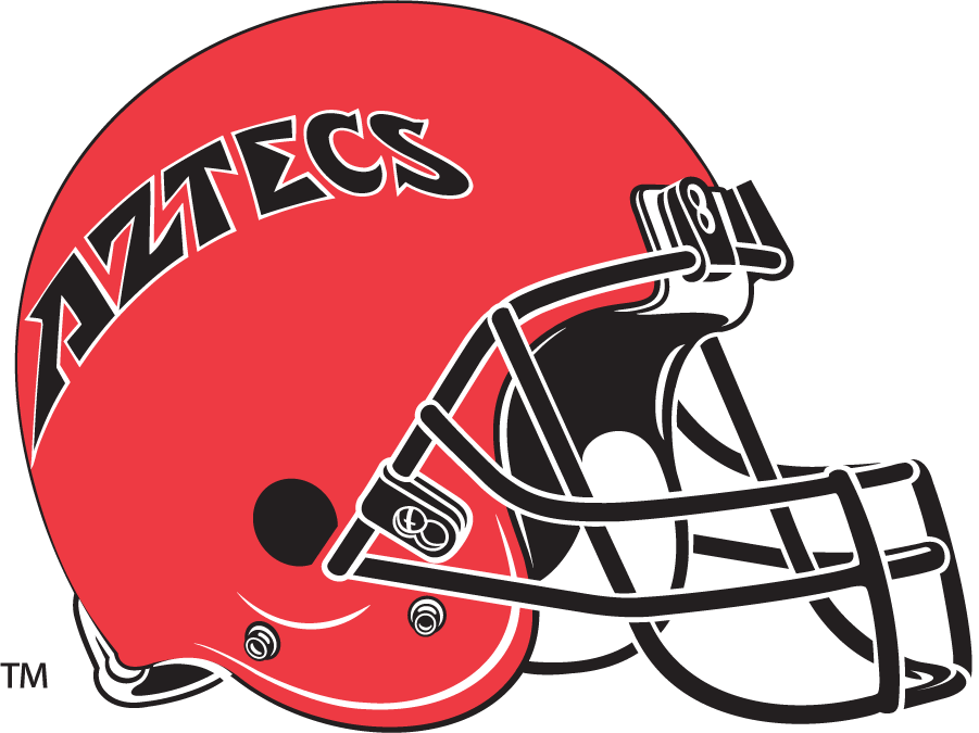 San Diego State Aztecs 1997-2000 Helmet Logo diy DTF decal sticker